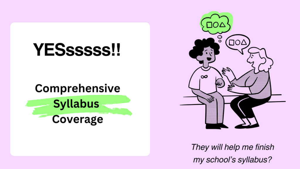 Comprehensive syllabus coverage